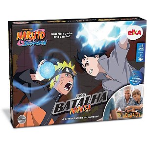 Jogo de Tabuleiro Naruto Shippuden Batalha Ninja