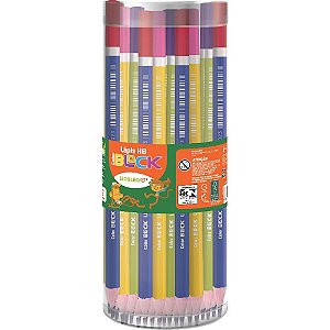 Lapis Preto Redondo Color BLOCK HB (S) POTE-72