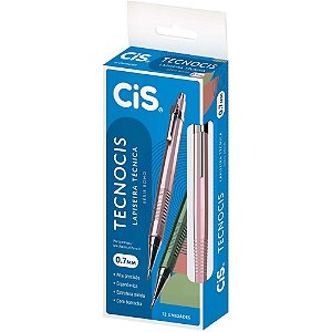 Lapiseira 0.7MM Tecno CIS Boho Rosegold CX.C/12