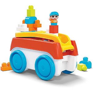 Mega BLOKS Carroca Girat. de Blocos 20PCS
