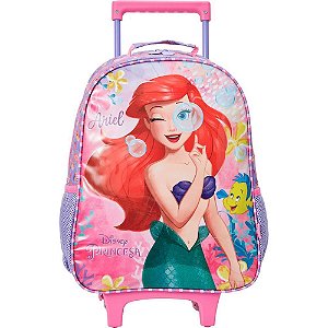 Mochila Infantil com Rodinha Ariel X1 GR
