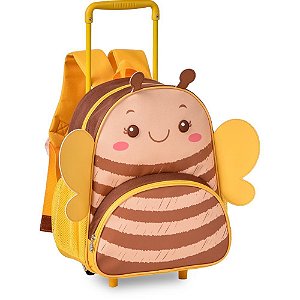 Mochila Infantil com Rodinha Clio PETS Petit Menina 33CM Sortido