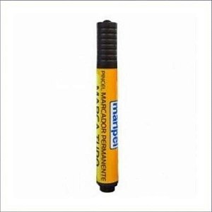 Pincel Marcador Permanente Marca Tudo Preto 5MM DP.C/12