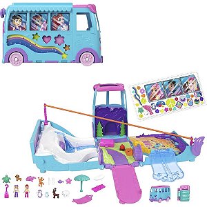 Polly Pocket Micro CONJ. Aventuras PET Movel