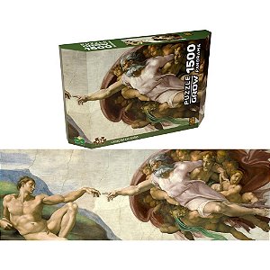 QUEBRA-CABECA Cartonado Criacao de Adao Panorama 1500P