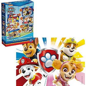 QUEBRA-CABECA Cartonado Patrulha Canina Progressivo