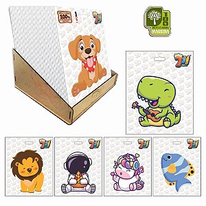 QUEBRA-CABECA Madeira Formas - Modelos Sortidos DP.C/24