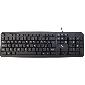 Teclado USB Basico Preto