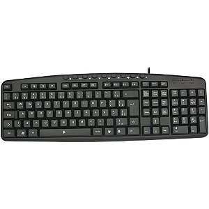 Teclado USB Multimidia Office