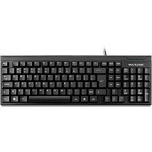 Teclado USB Basico Super SLIM Preto