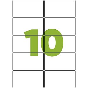 Etiqueta Carta 6183 100FLS 50,8X101,6 MM CX.C/1000