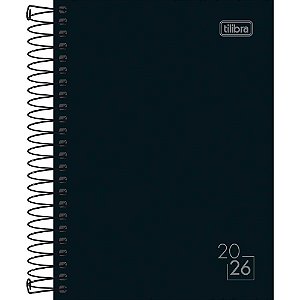 Agenda 2026 Spice Preta CD ESP 160F110X154 PCT.C/04