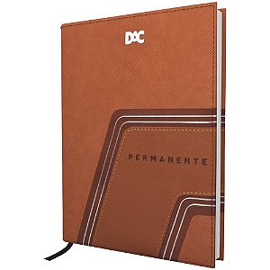 Agenda Permanente Cinza e Preta 168F.134X190MM