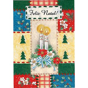 Cartao de Natal KIT-250 Dobrado C/ENVELOPE PCT/270