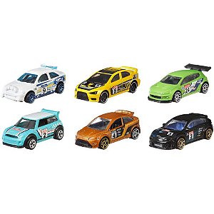 Hot Wheels DIE-CAST Conjunto Carros Tematicos