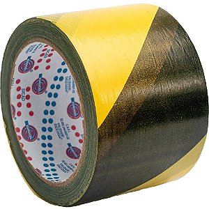Fita para Demarcacao de Area Zebrada 70MMX160M