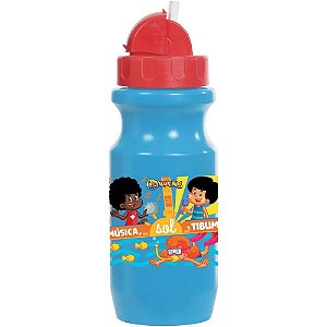 Garrafa Plastica 3 Palavrinhas Retratil 580ML