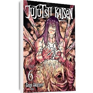 Livro Manga Jujutsu Kaisen N.06