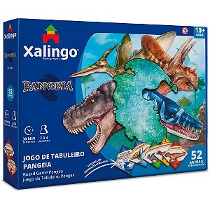 Jogo de Tabuleiro Dinossauro Pangeia 55 Pecas