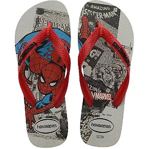 Chinelo Havaianas Licenciado Marvel Classics 43/4 Preto PAR
