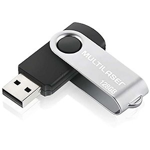 Pen Drive USB TWIST 128GB Preto