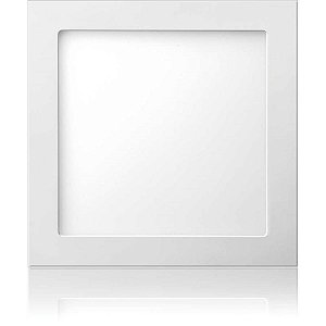 Luminaria LED Quadrada 18W Sobrepor 6500K