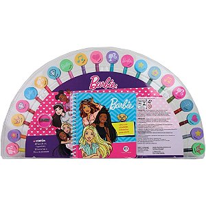 Livro Brinquedo Ilustrado KIT Divertido Barbie
