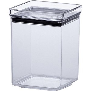 Pote Acrilico Hermetic 1.000ML Lumini Quadra