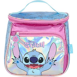 Lancheira Termica STITCH MAO/COSTAS Roxo C/BOLSO