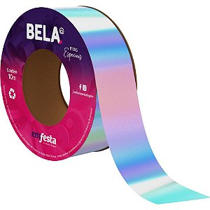 Fita Nacarada 15MX10M Azul Claro PCT.C/10