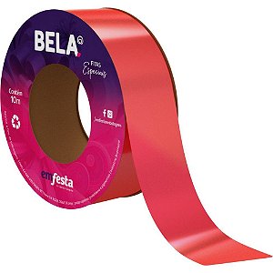 Fita Nacarada 15MMX10M Vermelha PCT.C/10