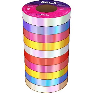 Fita Nacarada 15MMX10M Sortido PCT.C/10