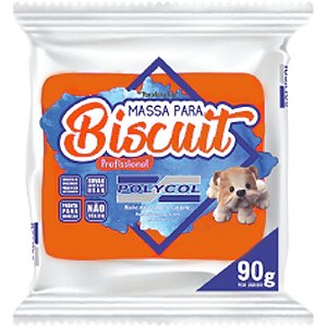 Massa de Porcelana Fria Biscuit 90G Laranja CX.C/12