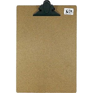 Prancheta Duratex 1/2 Oficio C/GARRA Plastica CX.C/24