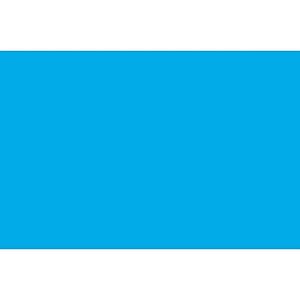 Plastico Adesivo 45CMX10M Opaco Azul Celeste Rolo