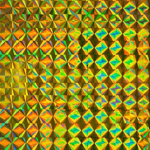 Contact Liso 45CMX10M Holografico Ouro Rolo