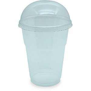 Tampa Descartavel P/COPO Tampa Bolha TR.150/200/300ML PCT.C/50