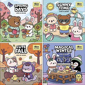 Livro de Colorir Relax Seas 46FLS 5 Capas 22X22 PCT.C/05