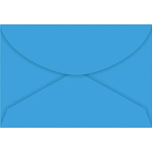 Envelope Visita Colorido Azul Royal Color PLUS 80G. CX.C/100