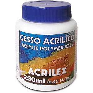 Produto para Artesanato Gesso Acrilico 250ML CX.C/03