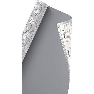 Plastico Adesivo 45CMX10M Cinza 0,80 Rolo