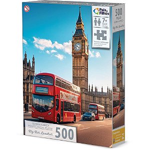 QUEBRA-CABECA Cartonado BIG BUS Londres 500 Pecas