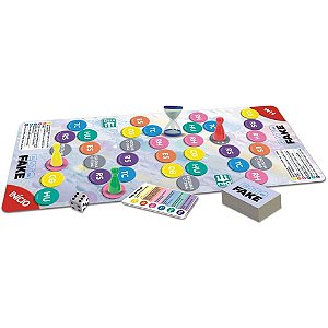 Jogo de Tabuleiro Fato ou Fake?