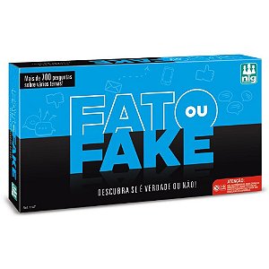 Jogo de Tabuleiro Fato ou Fake?