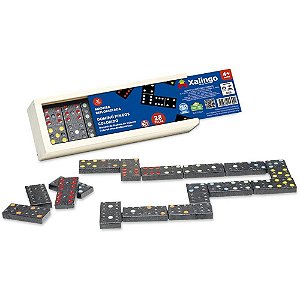 Domino Pingos Coloridos em Madeira (7896640453022)
