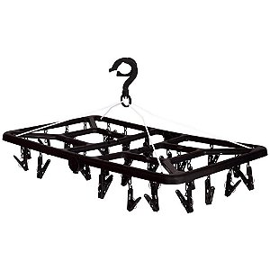 Varal Mini Retang. 32 Prendedores PT