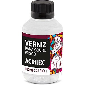 Produto para Artesanato Verniz para Couro Fosco 100ML PCT.C/6