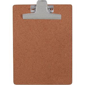 Prancheta Duratex 1/2 Oficio C/PRENDEDOR Zincado CX.C/12