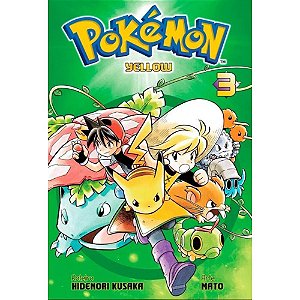 Livro Manga Pokemon Yellow  N.03