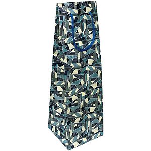 Sacola para Garrafa Sacola 35X11X11 Decorada (S) PCT.C/10